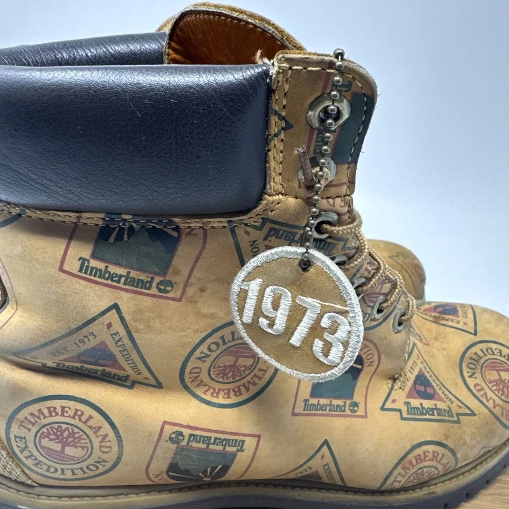Timberland Expedition Limited Edition 1973 Wheat Nubuck Boots Mens US‎ Sz 11 1/2